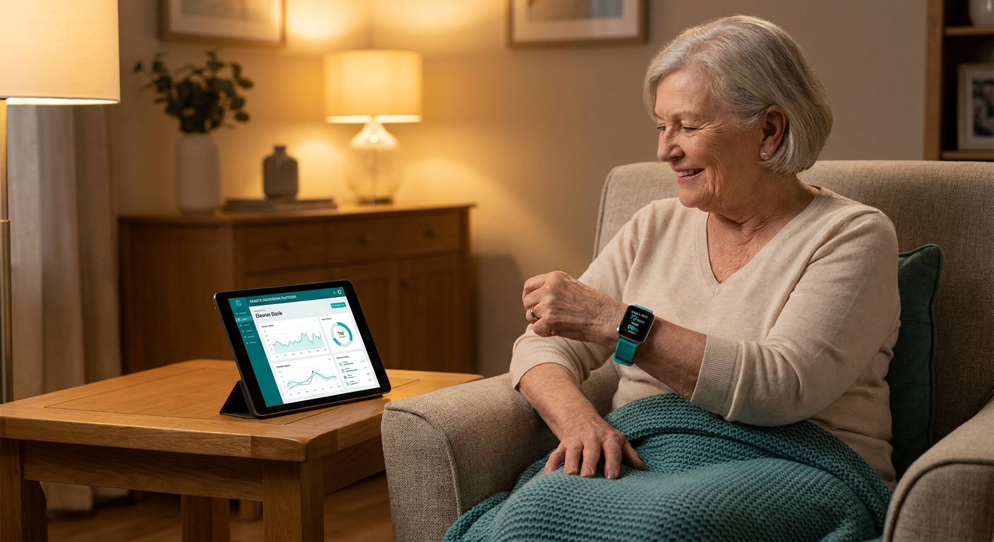 Remote patient monitoring solution with wearable devices for chronic disease management and virtual care